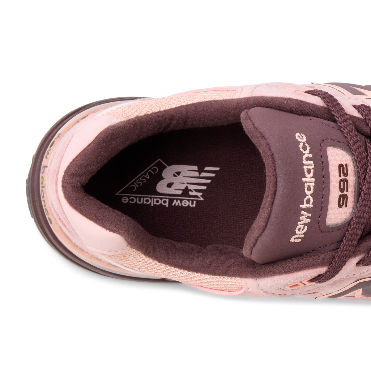 New Balance Men's U992PK Pink Chalk/Pink Lemonade/Cherry Leather - Sneakers