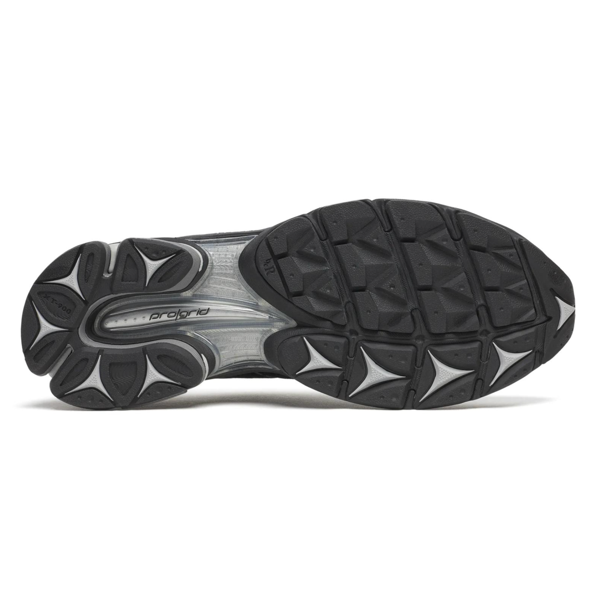 Saucony Men's ProGrid Triumph 4 Black/Silver - Sneakers