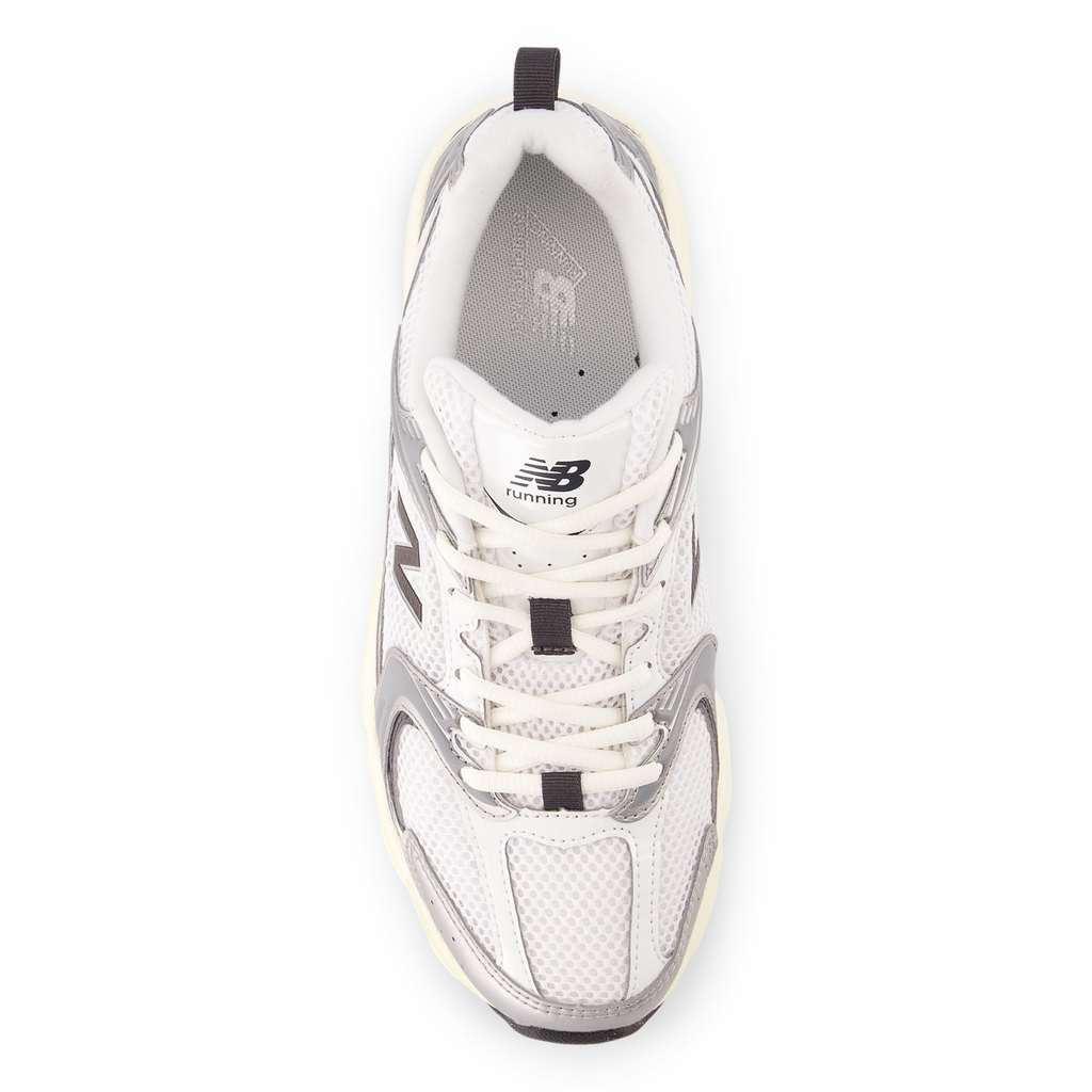 New Balance Men's U530ESA Silver Metallic/Black Cement - Sneakers