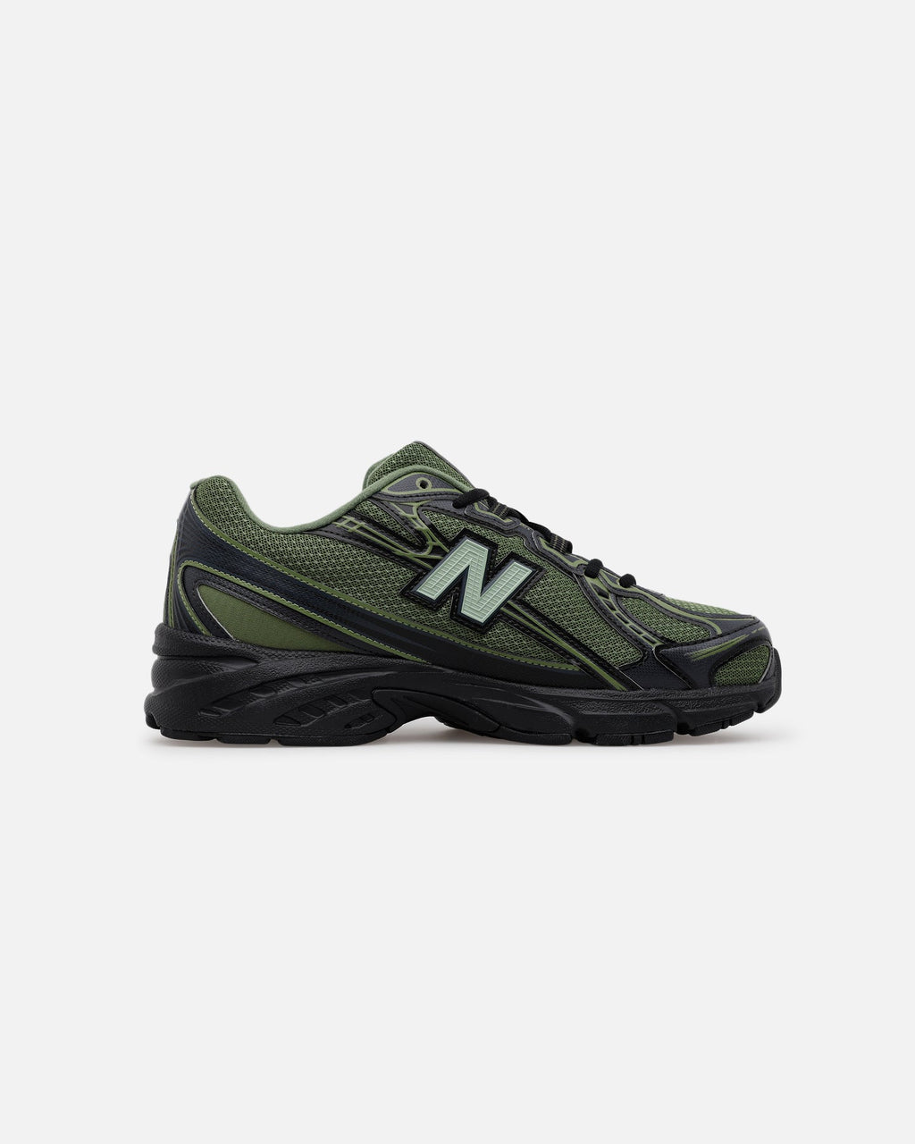 New Balance 740 Utility Green - Sneakers