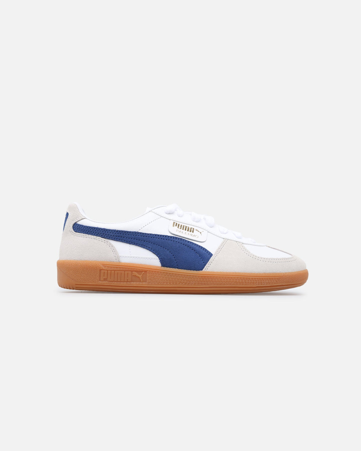 Puma Palermo Leather White/Blue - Sneakers