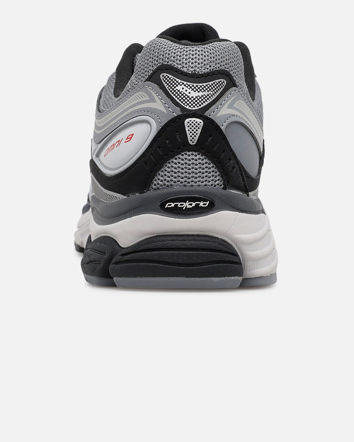 Saucony ProGrid Omni 9 Grey/Red - Sneakers