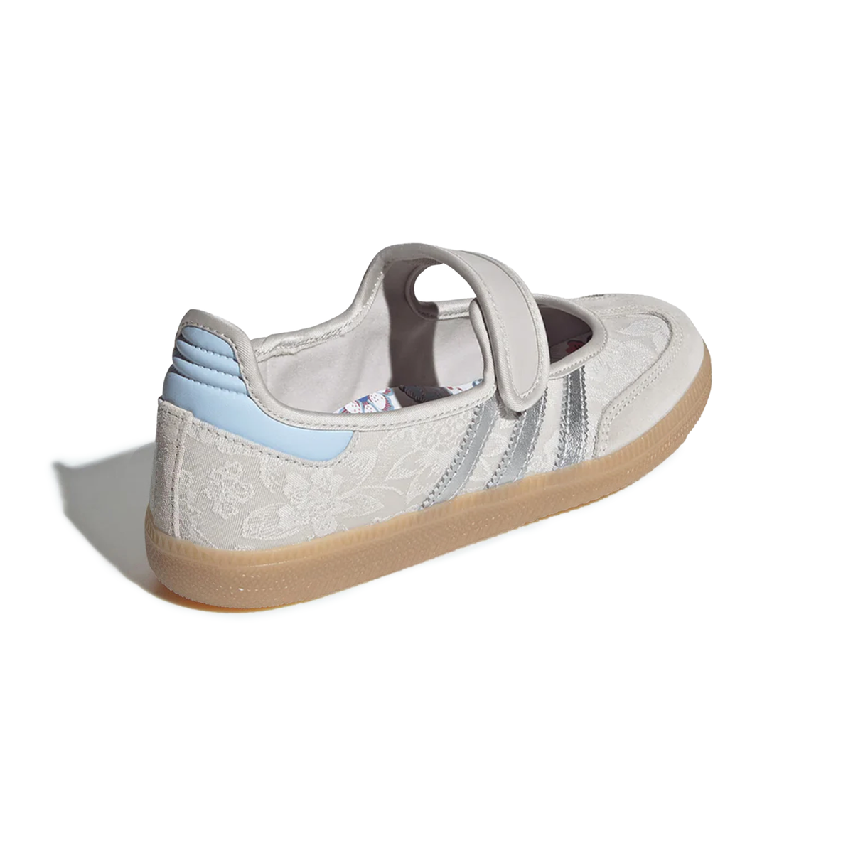 Adidas x Liberty London Women's Samba Jane Chalk Pearl/Silver Metallic - Sneakers