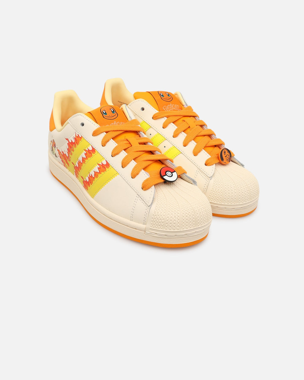 Adidas x Pokémon 'Charmander' Superstar II Cream - Sneakers