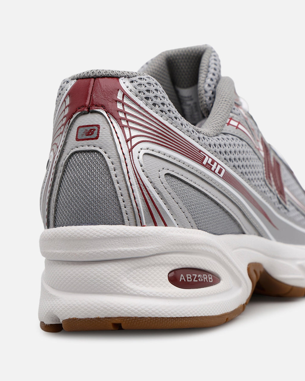 New Balance 740 Burgundy - Sneakers