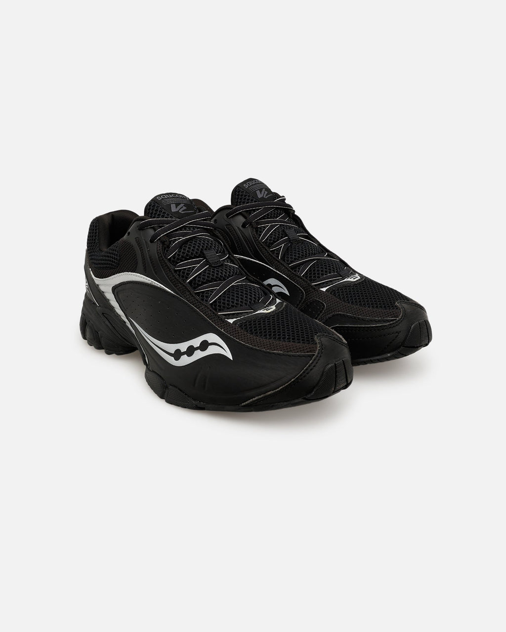 Saucony ProGrid V2 Black/Silver - Sneakers