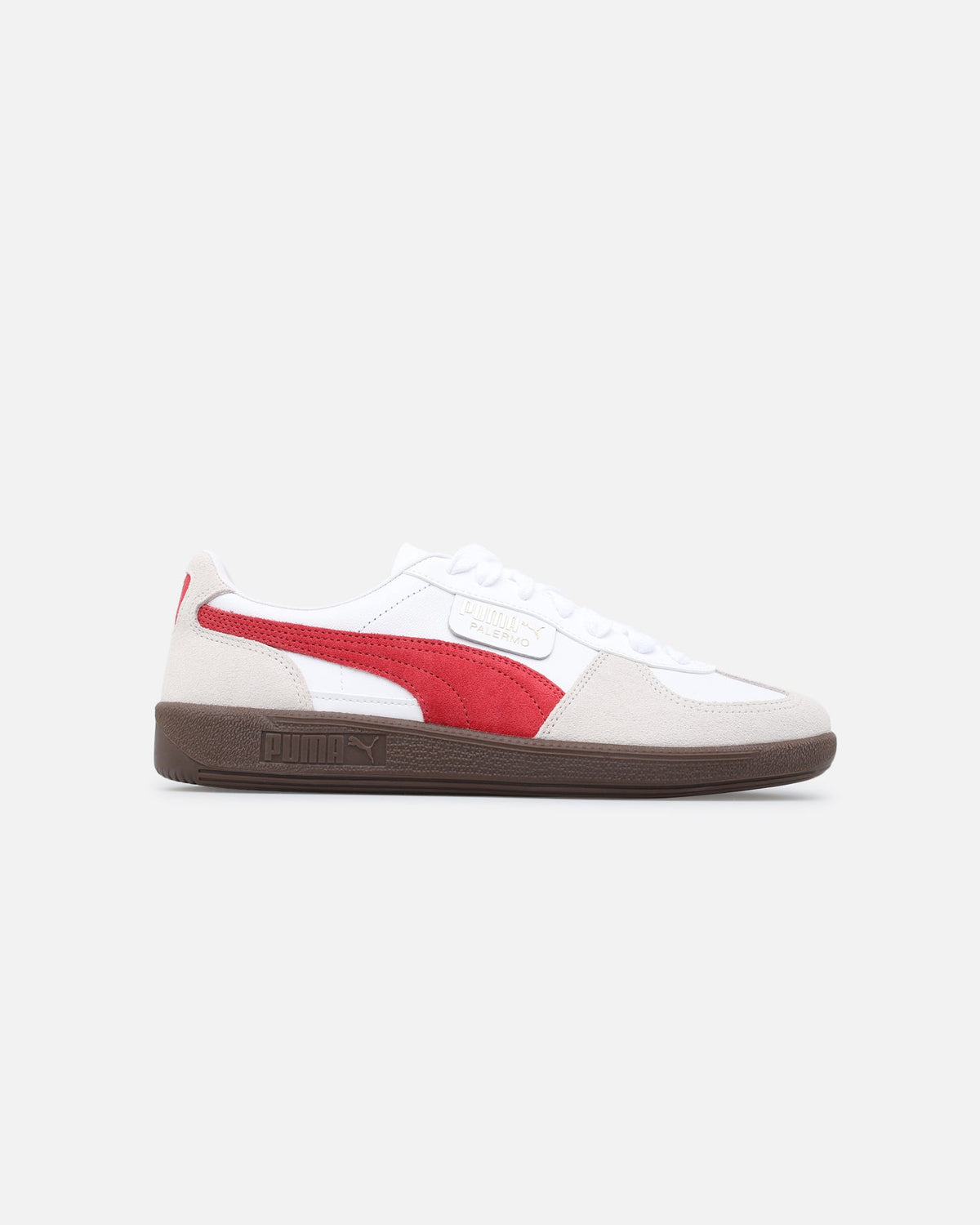 Puma Palermo Leather White/Red - Sneakers