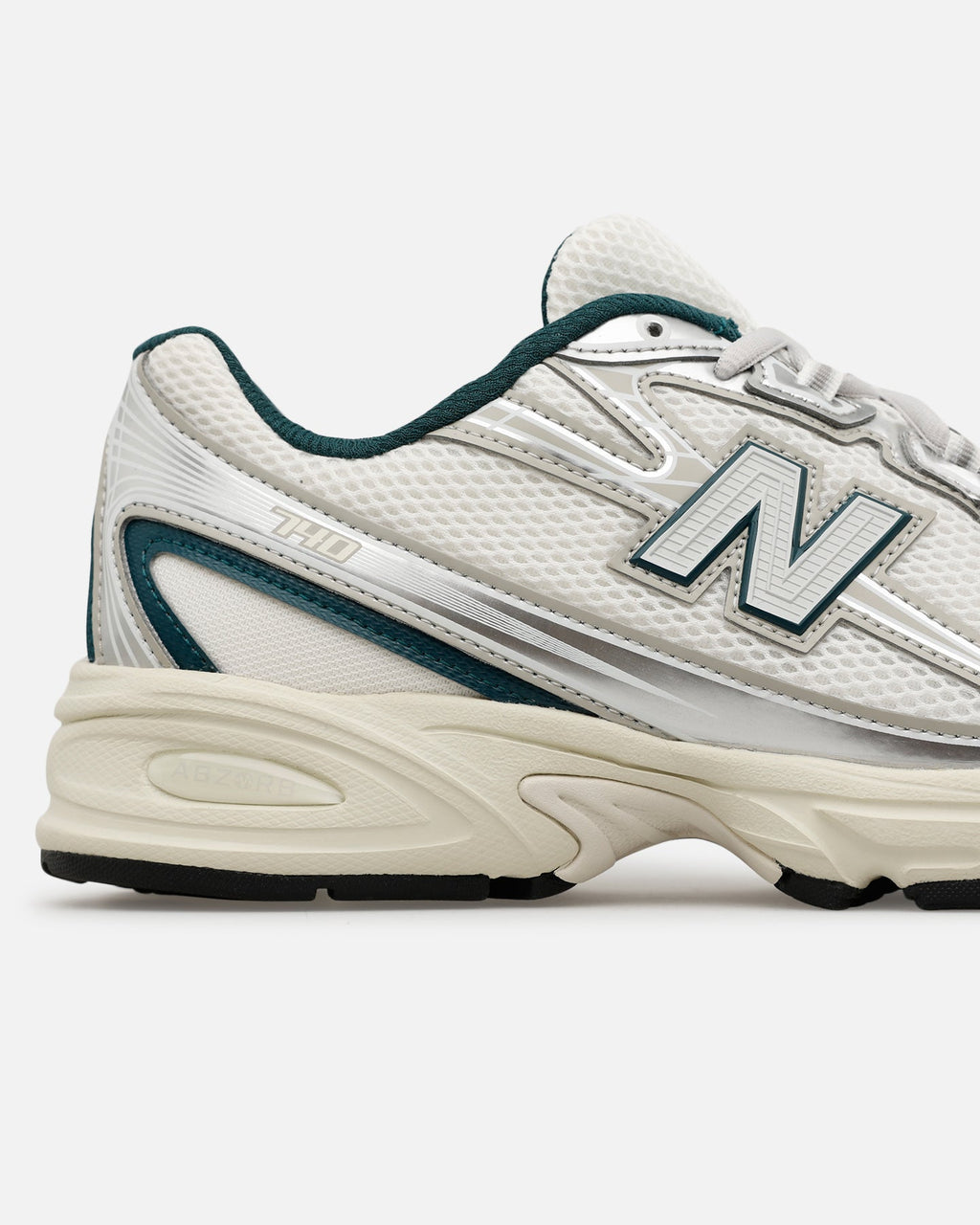 New Balance 740 Silver/Green - Sneakers
