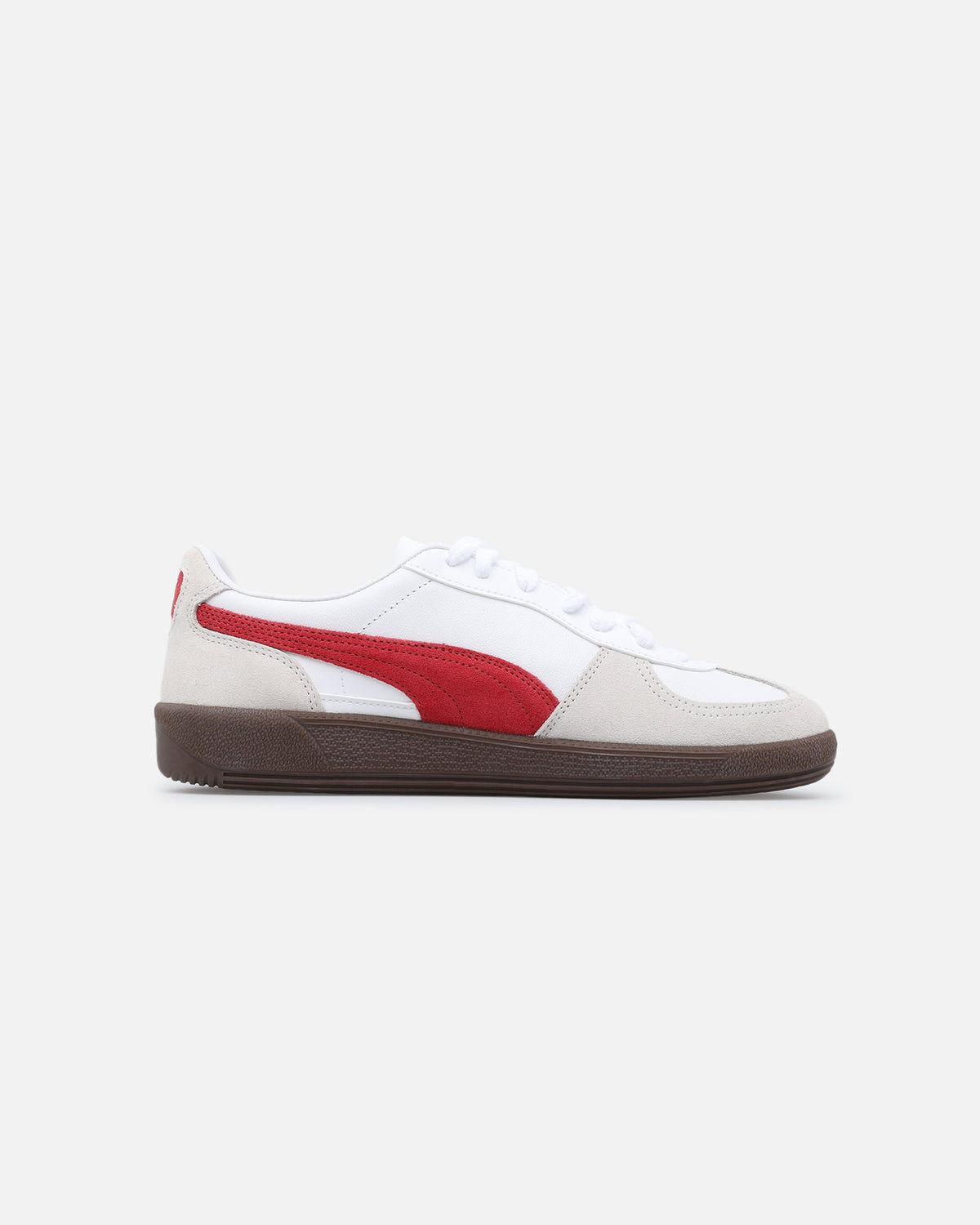 Puma Palermo Leather White/Red - Sneakers