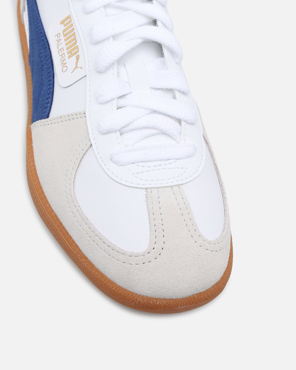 Puma Palermo Leather White/Blue - Sneakers