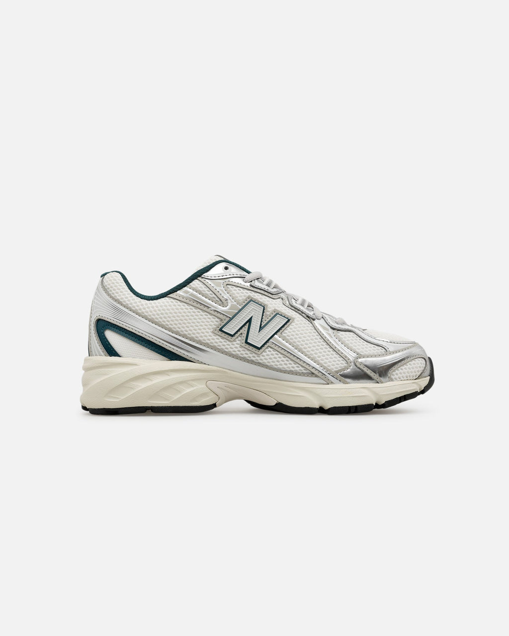 New Balance 740 Silver/Green - Sneakers