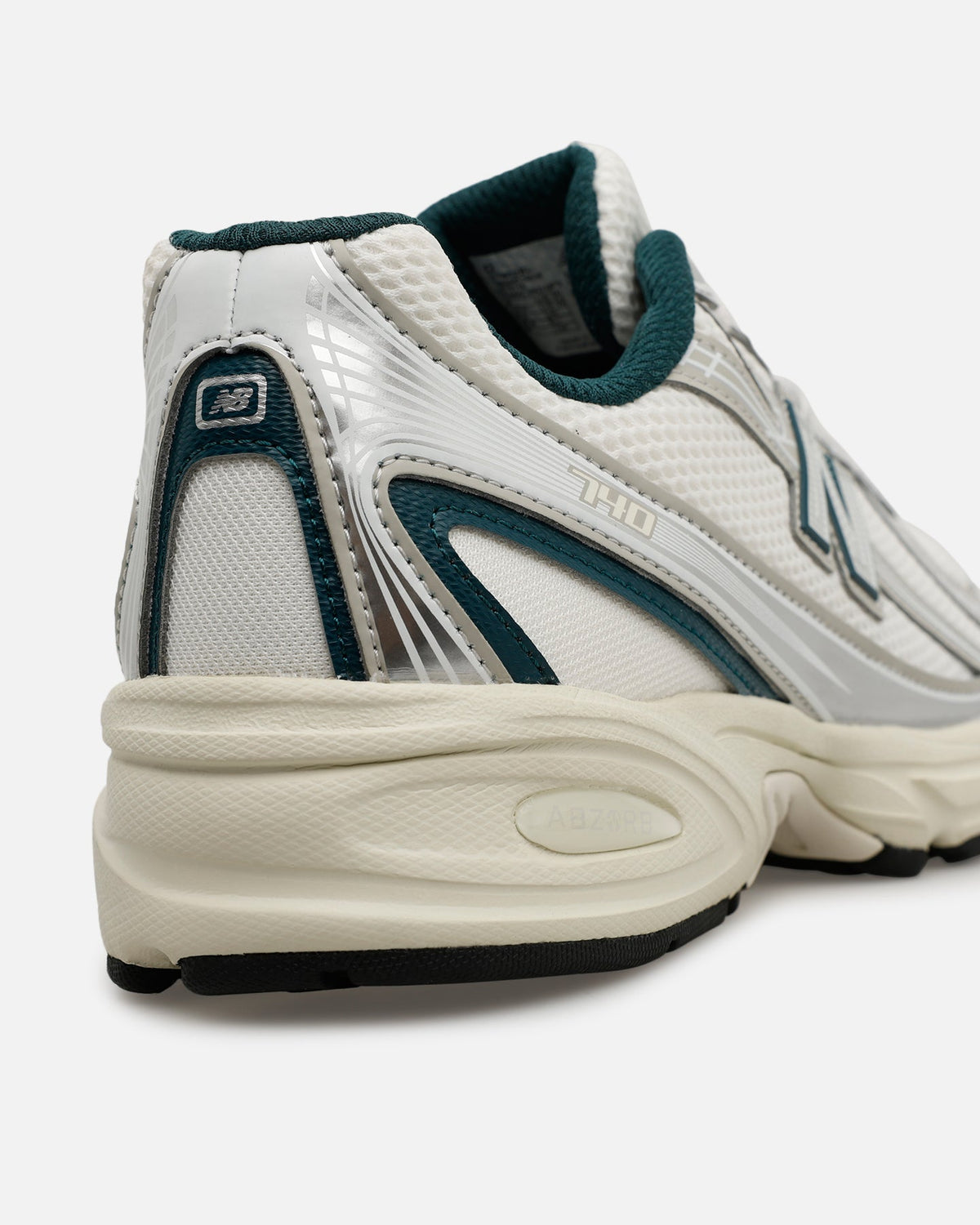 New Balance 740 Silver/Green - Sneakers