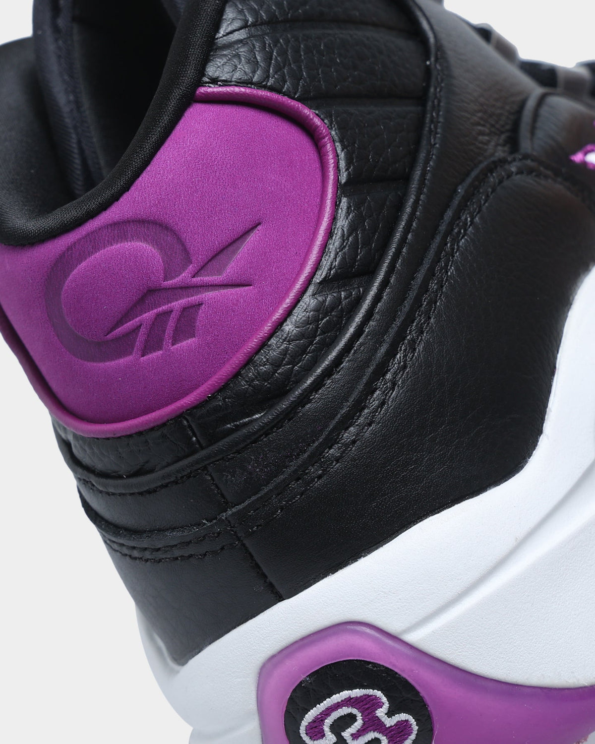 Reebok Question Mid Core Black/Aubergine/Pure Grey - Sneakers