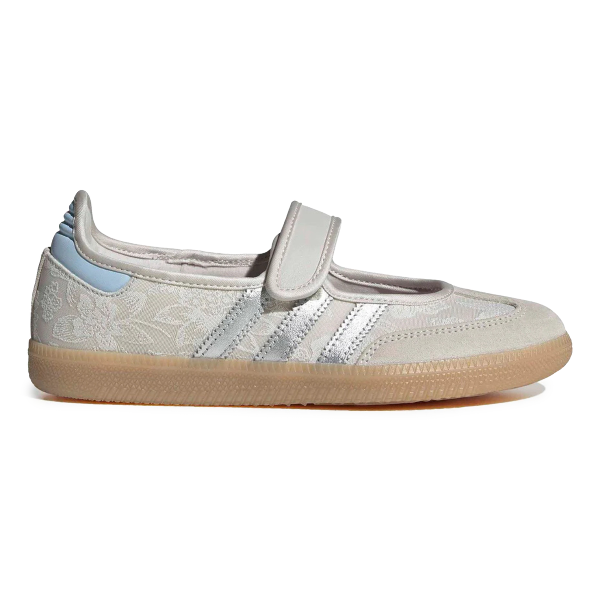 Adidas x Liberty London Women's Samba Jane Chalk Pearl/Silver Metallic - Sneakers