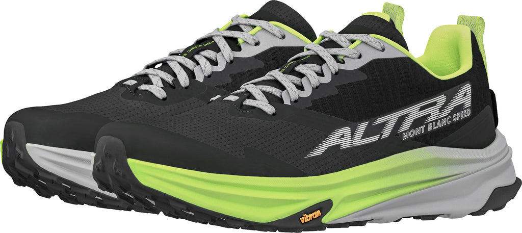 Altra Mont Blanc Speed Womens Trail Running Shoes - Black