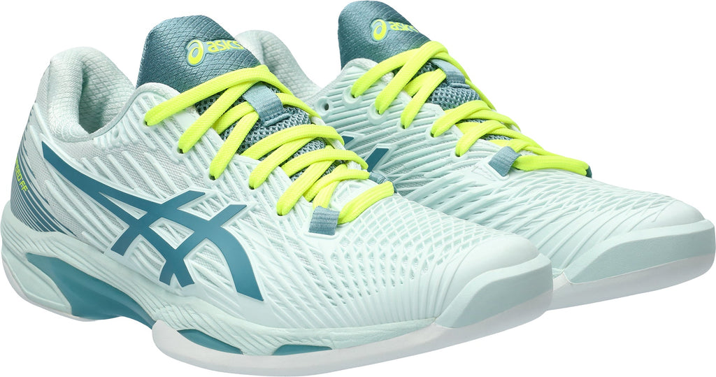 Asics Solution Speed FF 2 Womens Indoor Court Shoes - Green