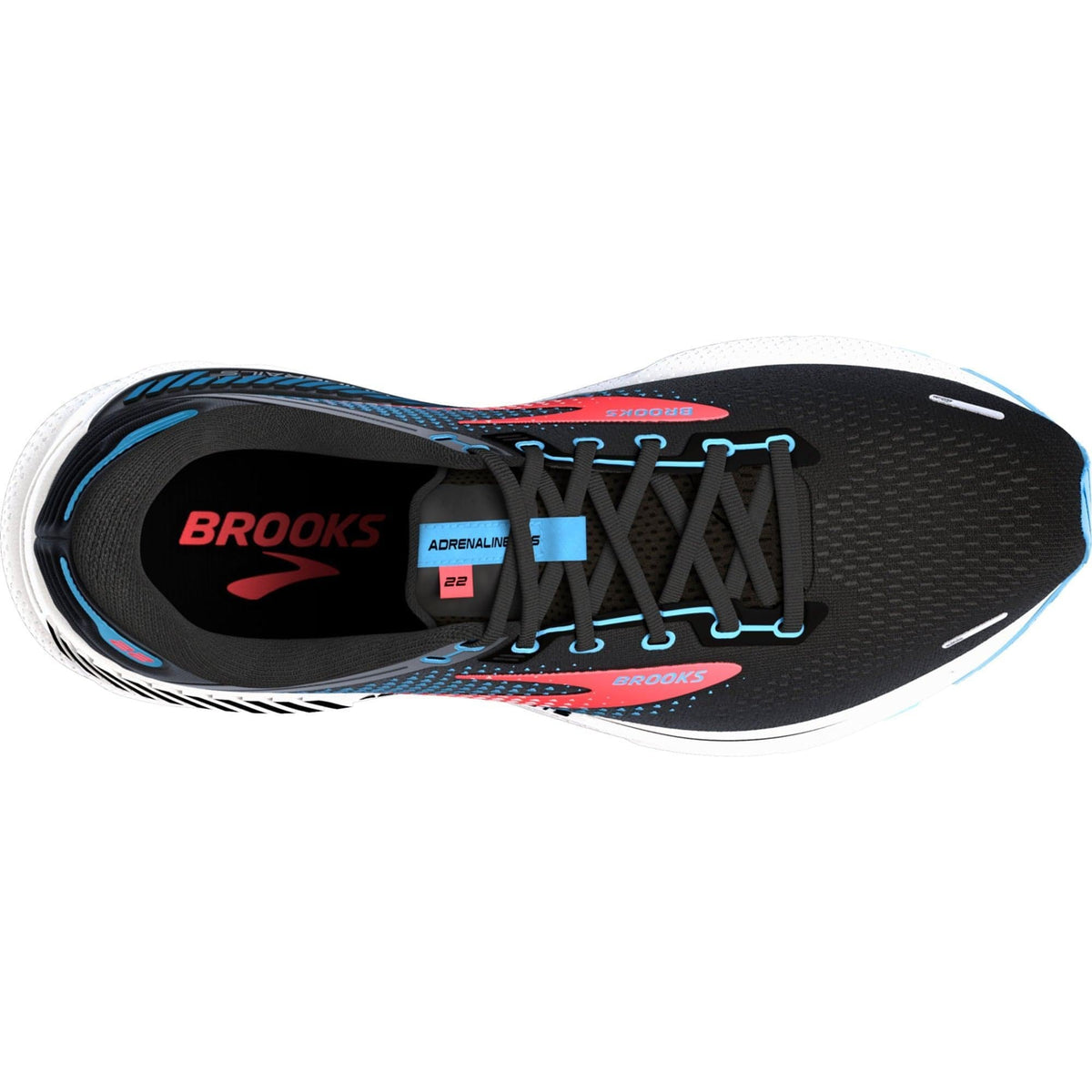Brooks Adrenaline GTS 22 Womens Running Shoes - Black
