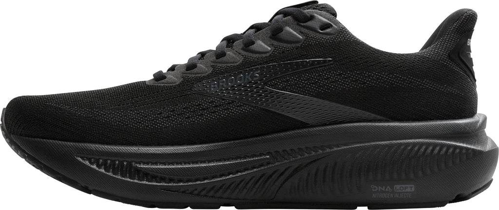 Brooks Ghost 17 WIDE FIT (4E) Mens Running Shoes - Black