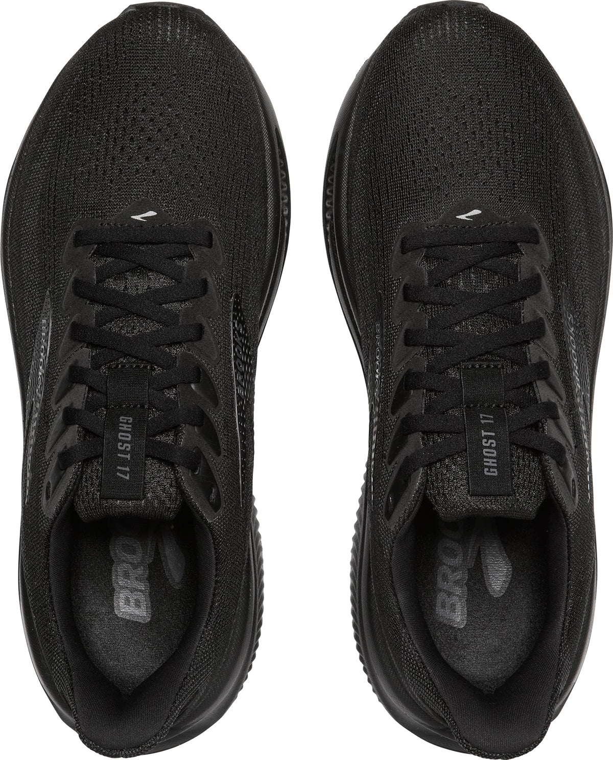Brooks Ghost 17 Womens Running Shoes - Black