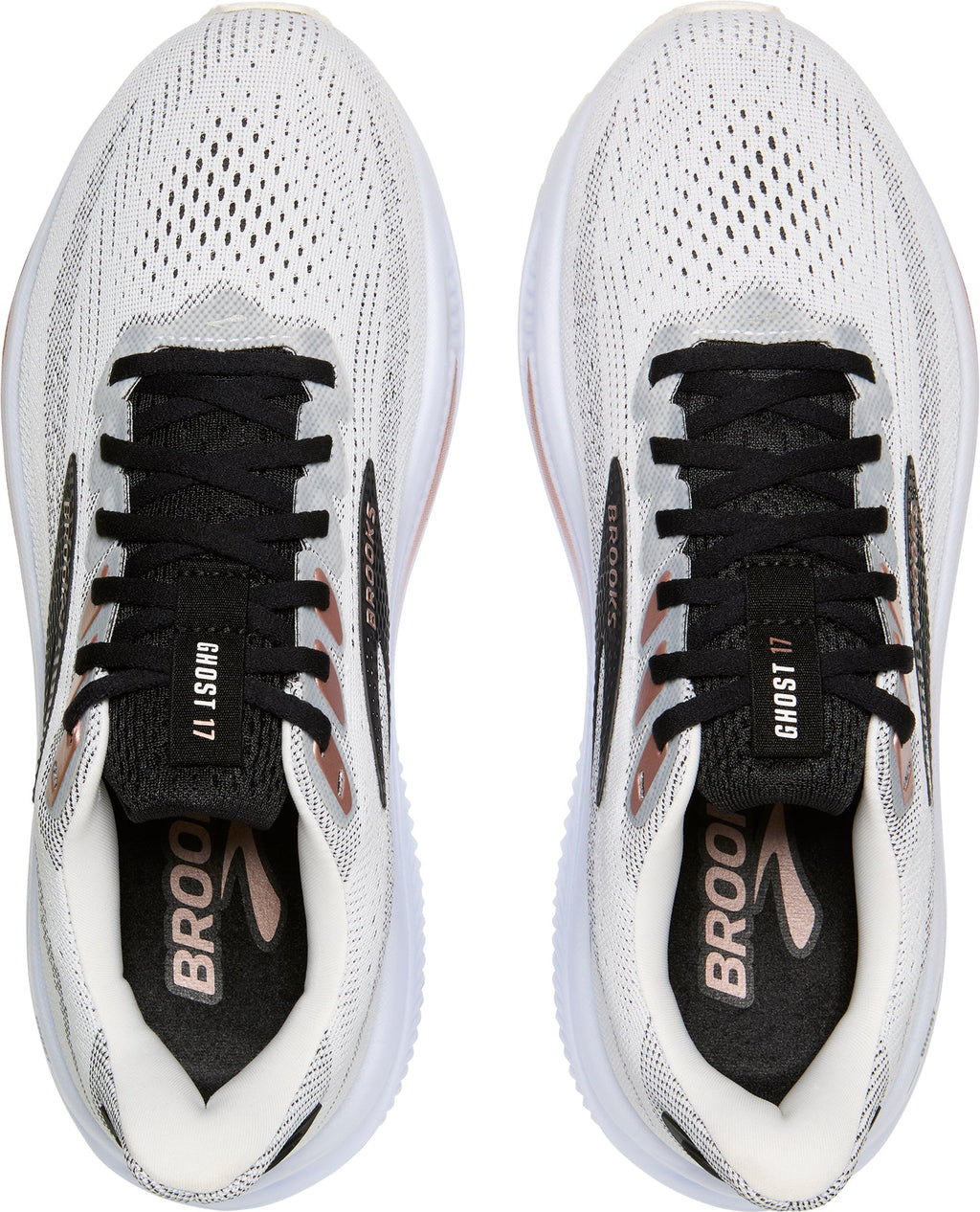 Brooks Ghost 17 Womens Running Shoes - White