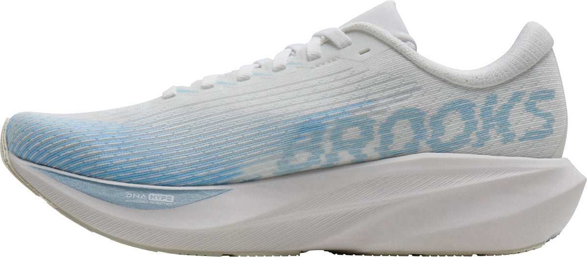 Brooks Ghost AMP Womens Running Shoes - White