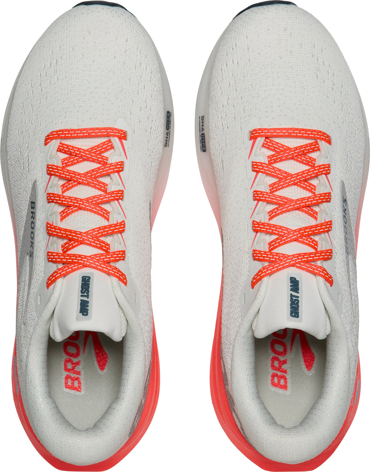 Brooks Ghost AMP Womens Running Shoes - Grey