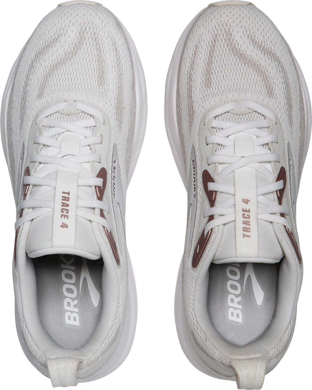 Brooks Trace 4 Womens Running Shoes - White