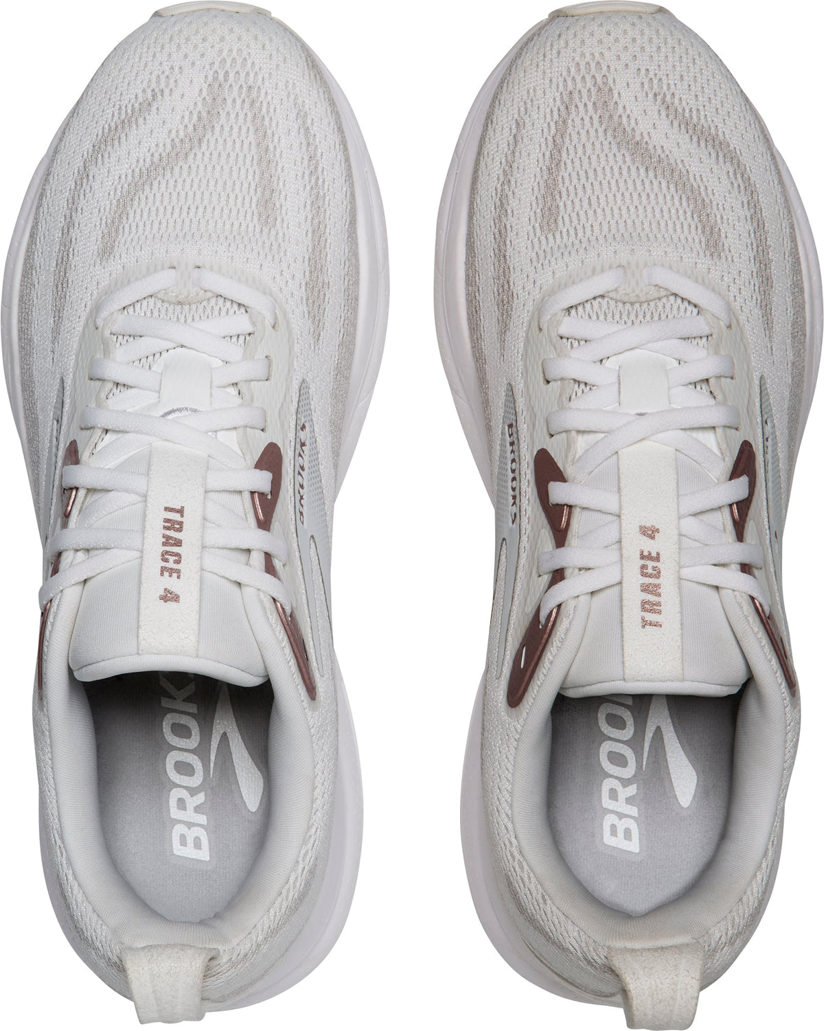 Brooks Trace 4 Womens Running Shoes - White