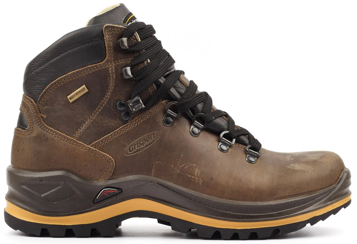 Grisport Aztec WIDE FIT Waterproof Mens Walking Boots - Brown