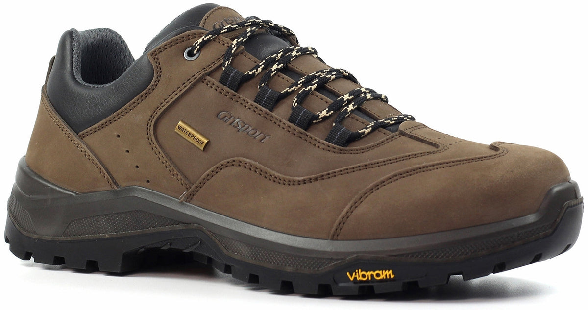 Grisport Eskdale Waterproof Mens Walking Shoes - Brown
