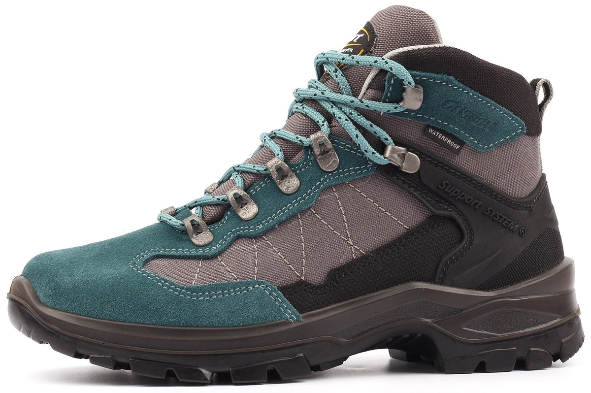 Grisport Excalibur Waterproof Womens Walking Boots - Blue