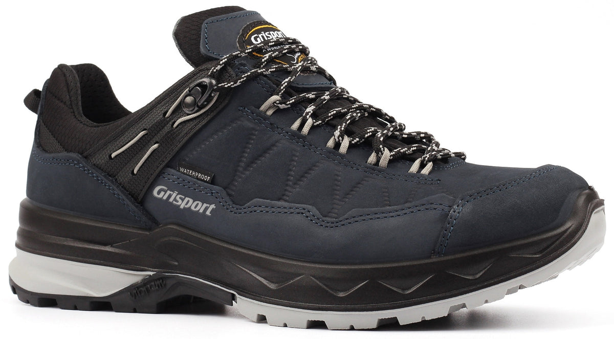 Grisport Spur Waterproof Junior Walking Shoes - Blue