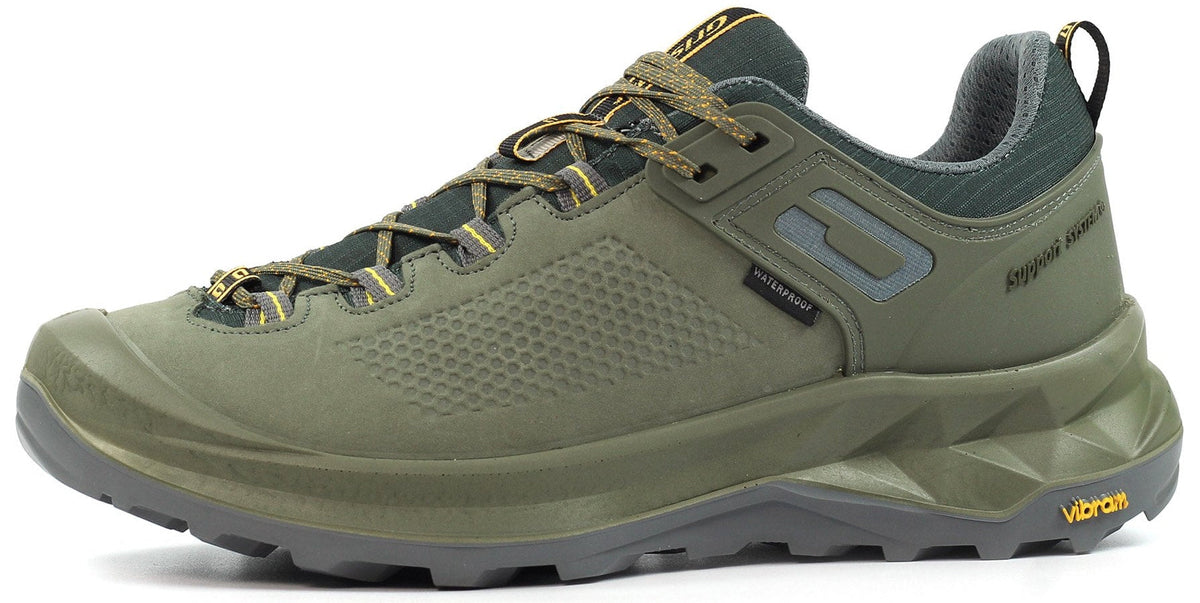 Grisport Vent Waterproof Mens Walking Shoes - Green
