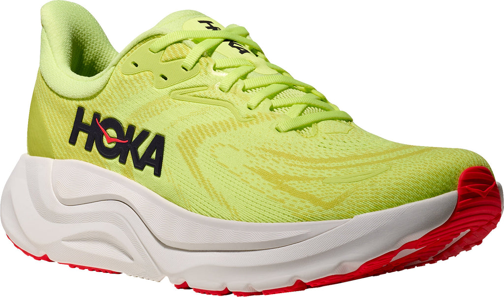 Hoka Arahi 8 WIDE FIT Mens Running Shoes - Yellow