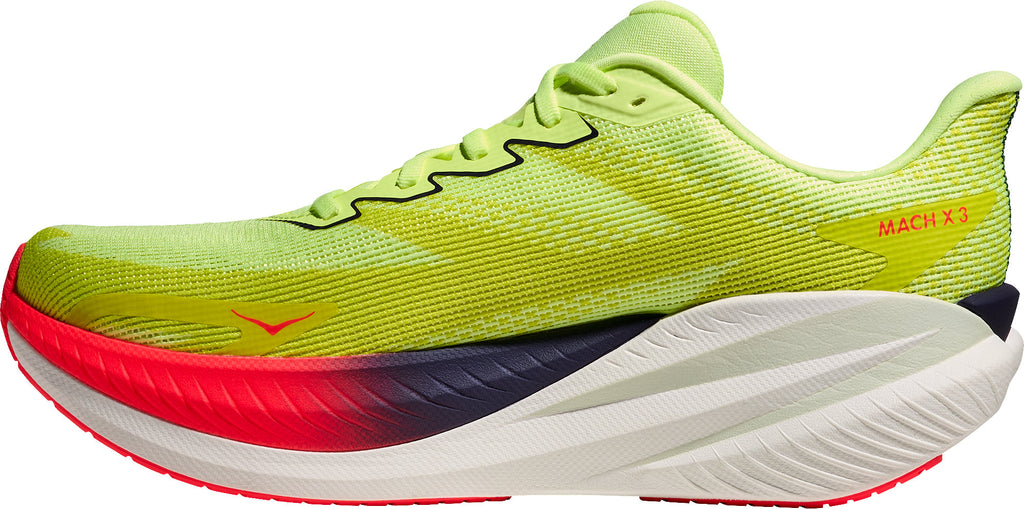 Hoka Mach X 3 Mens Running Shoes - Yellow