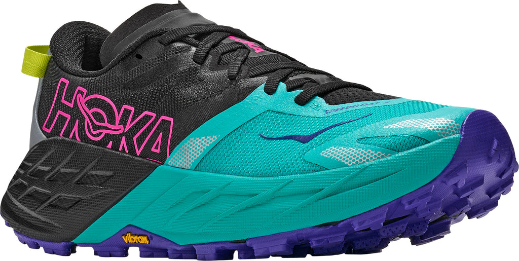 Hoka Speedgoat 7 Womens Trail Running Shoes - Black
