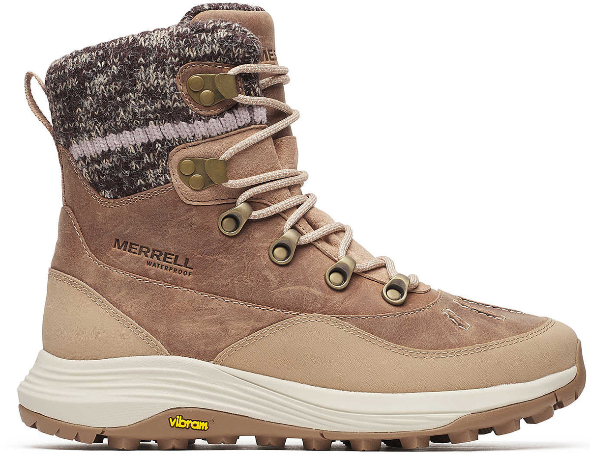 Merrell Siren 4 Thermo Mid Zip Waterproof Womens Walking Boots - Brown