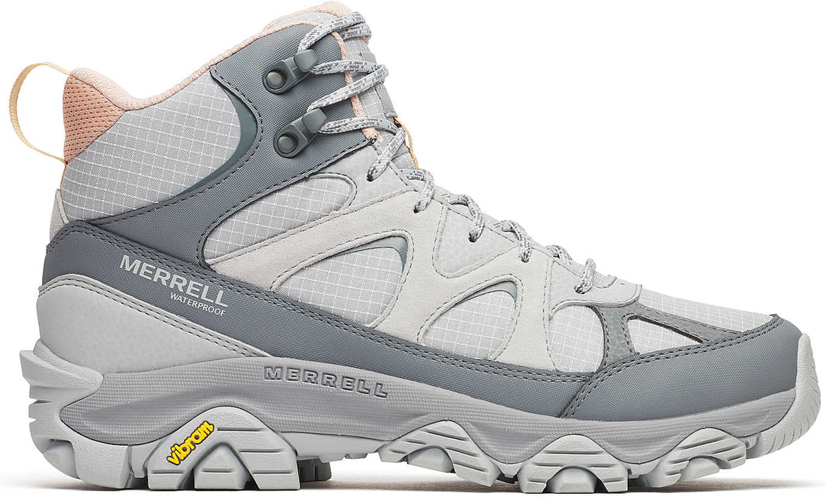 Merrell Thermo Snow Grip Mid Waterproof Womens Walking Boots - Grey
