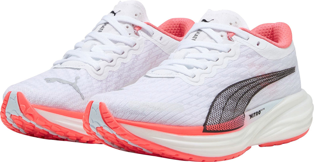 Puma Deviate Nitro 2 Womens Running Shoes - White