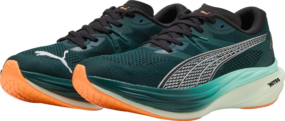 Puma Deviate Nitro 3 Mens Running Shoes - Green