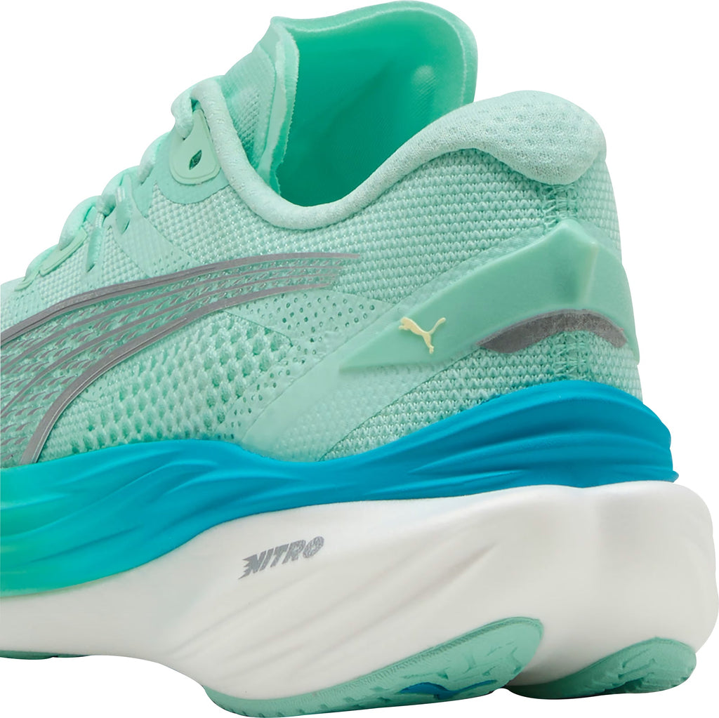 Puma Deviate Nitro 3 Womens Running Shoes - Green