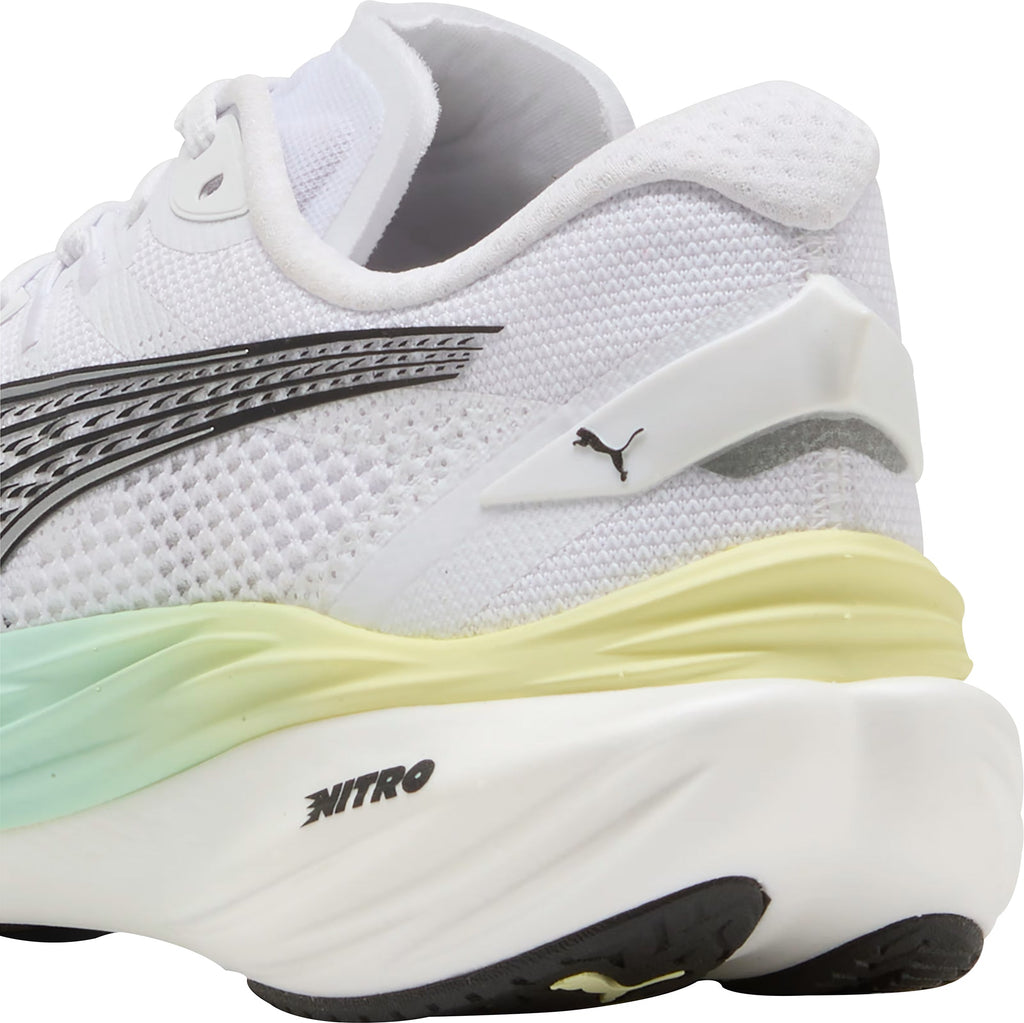 Puma Deviate Nitro 3 Womens Running Shoes - White