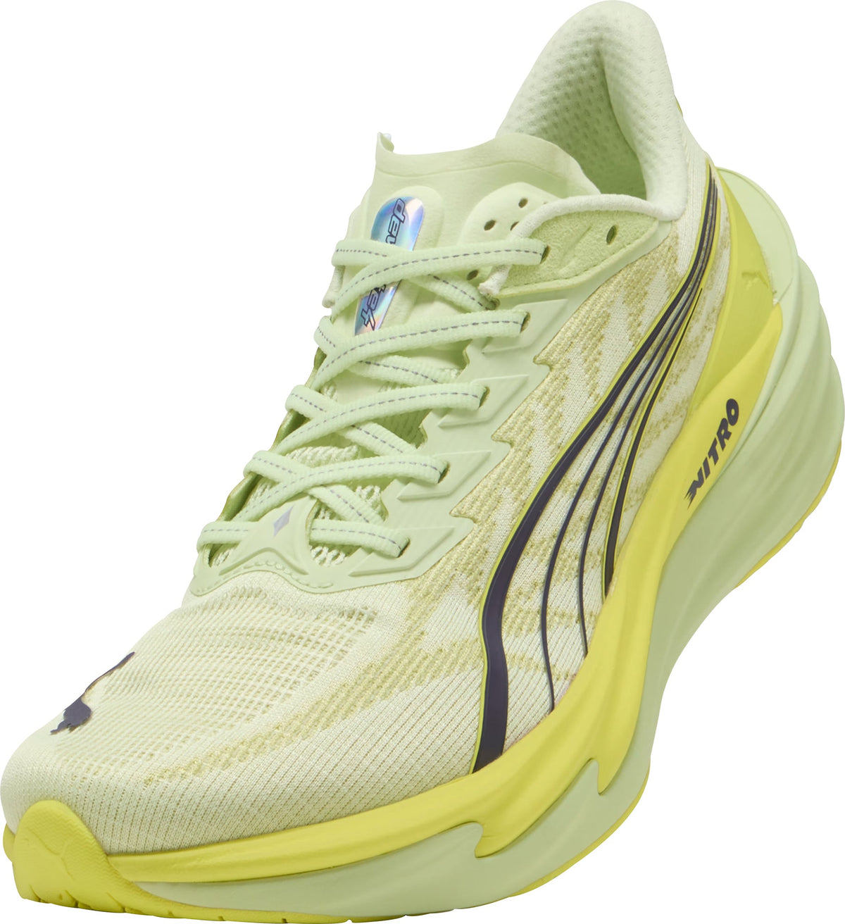 Puma Deviate Nitro 4 Mens Running Shoes - Green