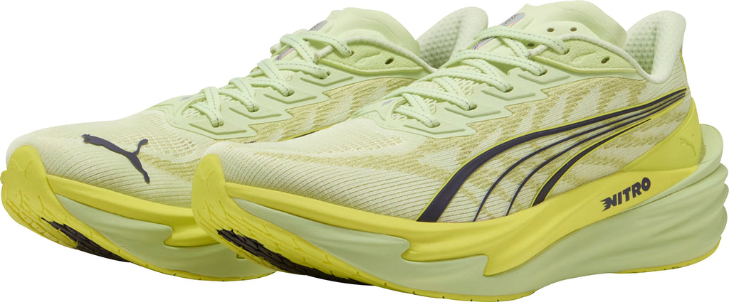 Puma Deviate Nitro 4 Mens Running Shoes - Green