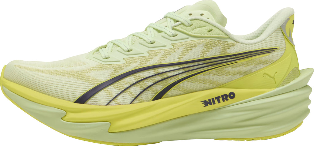 Puma Deviate Nitro 4 Mens Running Shoes - Green