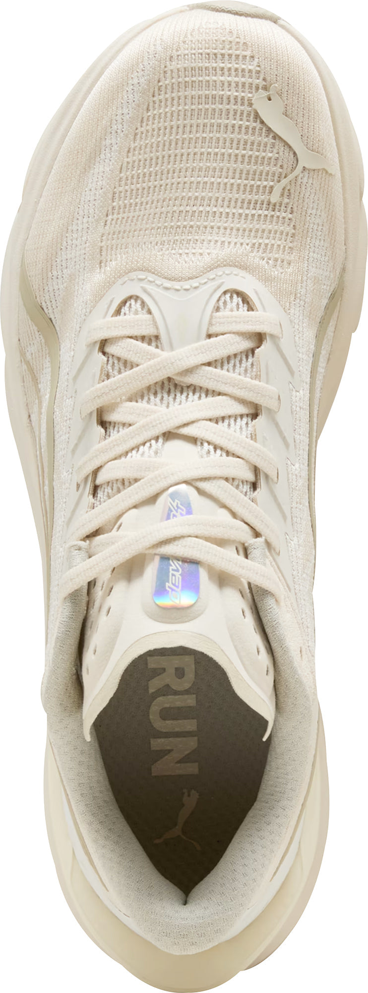 Puma Deviate Nitro 4 Mens Running Shoes - Cream