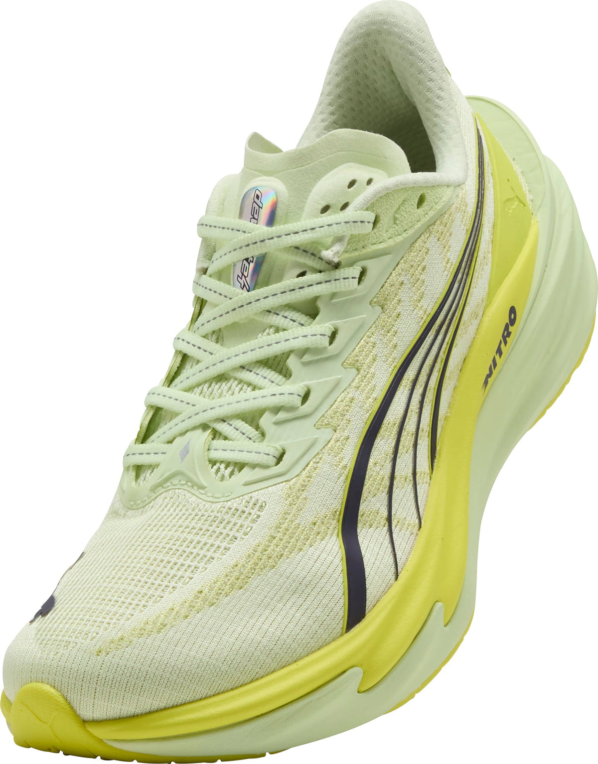 Puma Deviate Nitro 4 Womens Running Shoes - Green
