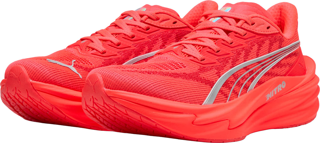 Puma Deviate Nitro 4 Womens Running Shoes - Red