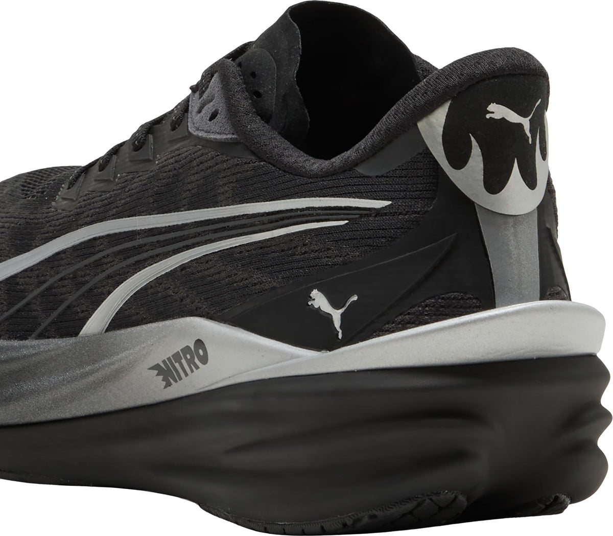 Puma Deviate Nitro 4 Mens Running Shoes - Black