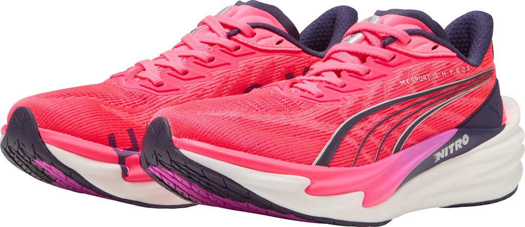 Puma Deviate Nitro 4 HYROX Womens Running Shoes - Pink